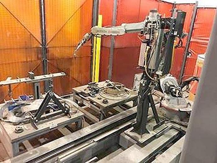 Used 2009 MOTOMAN PIPE WELDING AND PLASMA CUTTING CELL