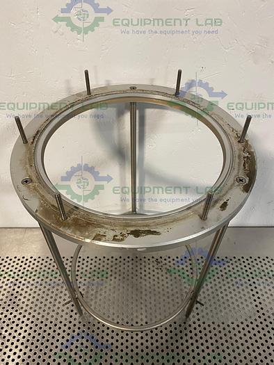 Used Aluminum Frame for Applikon 15 Liter Glass Bioreactor