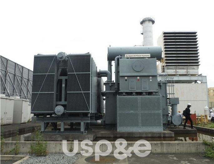 Used 77 MW 2011 Used GE Frame 6-6FA PG6111 Natural Gas Turbine Power Plant