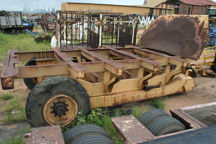 Used Bell Flat Deck Tipping Trailer