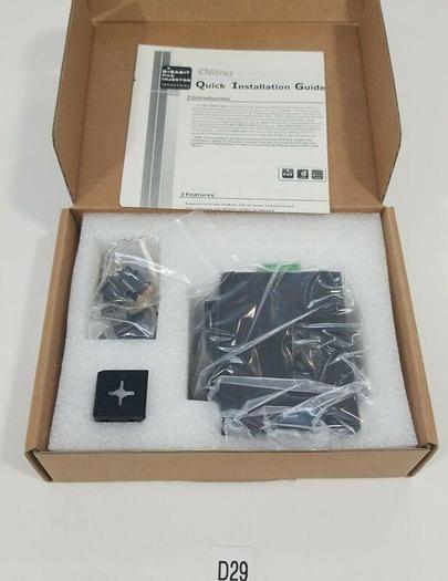 *NEW* ORING INJ-102GT-24V Industrial 2-Port Gigabit High Power PoE Injector