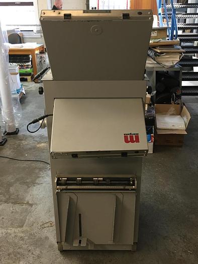 Used Morgana Docufold Pro Folding Machine.