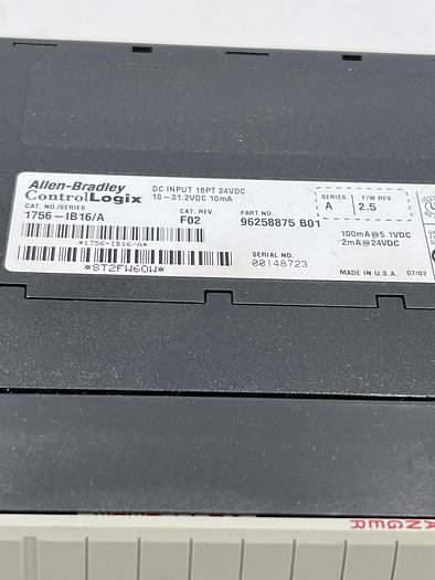 Used Allen-Bradley 1756-IB16/A 