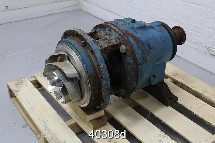 Used Goulds 3175 Pump, 6X8X12, Stainless Steel #40308