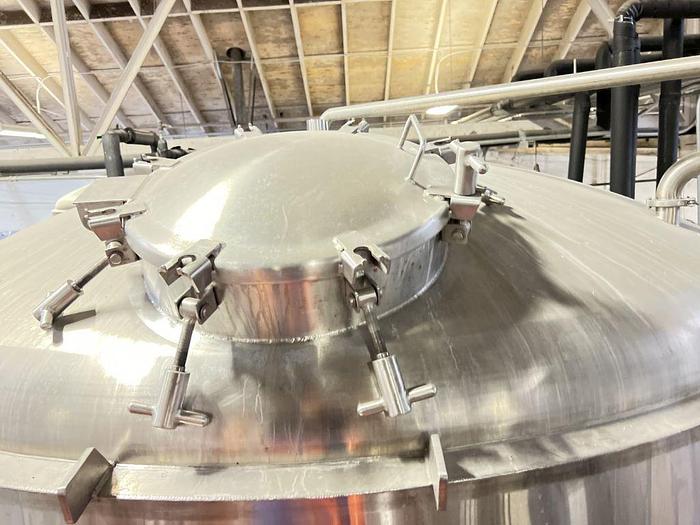 Used Tank, 3,100 Gallon, S/st, Jkt, 100 BBL Fermenting Tank, JVNW #C744694