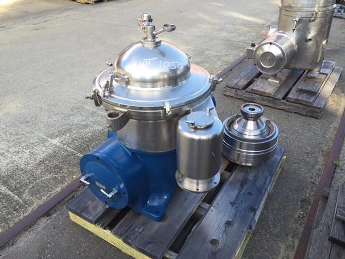 Used Centrifuge, Disc, Separator, Westfalia, SAMR-3036, S/st, #Z202785