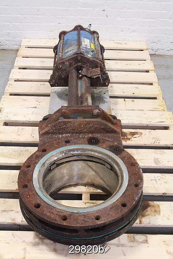 Used Dezurik 14" Air Operated Knife Gate Valve #29820