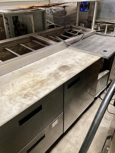 Used 6ft Polytop Prep Table