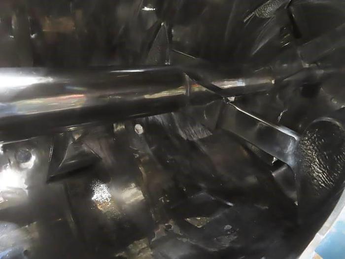 Used LITTLEFORD LODIGE MODEL FKM-2000E HORIZONTAL PLOW MIXER - S/S - 75 PSI JACKET