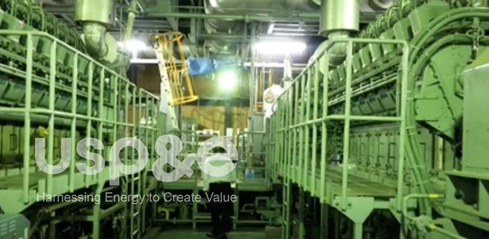 Used 11.4 MW 2004 Used Niigata 18V22AG Natural Gas Generator Sets
