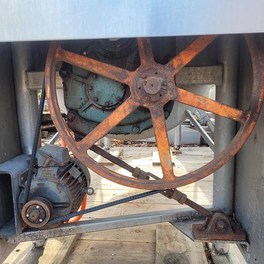 Used APV Crepaco Paddle mixer FB 100 cubic feet