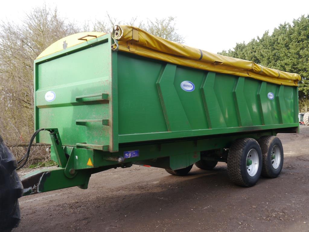 Used Warwick 14 Ton Trailer