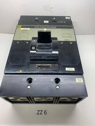 Used Square D MAL36600 Series 2 600A Circuit Breaker 3 Pole 600VAC/250VDC Warranty