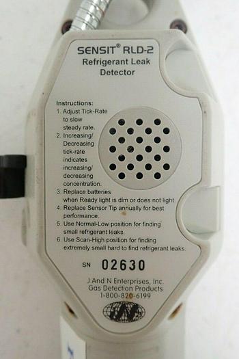 Used SENSIT RLD-2 Refrigerant Gas Leak Detector