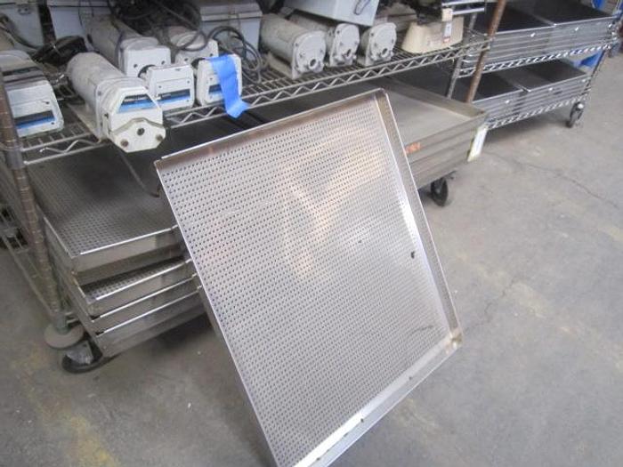 Used Lab, Pan, S/st, Perf, 30" x 27" (12) #S736969