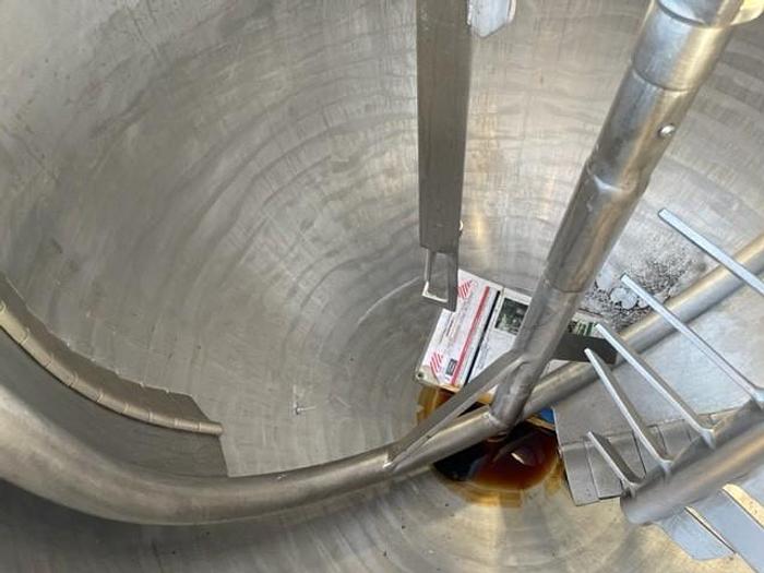 Used Groen 150 Gallon Stainless Steel Jacketed Mix Kettle With Dual Agitation