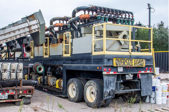 Used 2016 Elgin Tango 3000D Desander Desilter Dredgewater Processing Plant