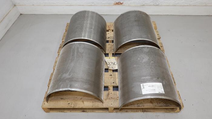 Used Thune SP45 Screw Press Screen Segment #44523