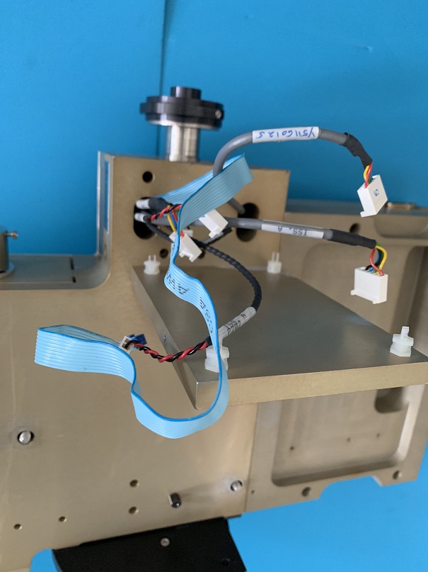 Used Biorad Microscope Objective Assembly with Two Cameras Quaester Q7