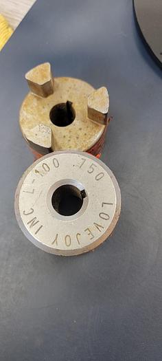 Used LOT OF 2 LOVEJOY L-100-750 3/4KW(201)