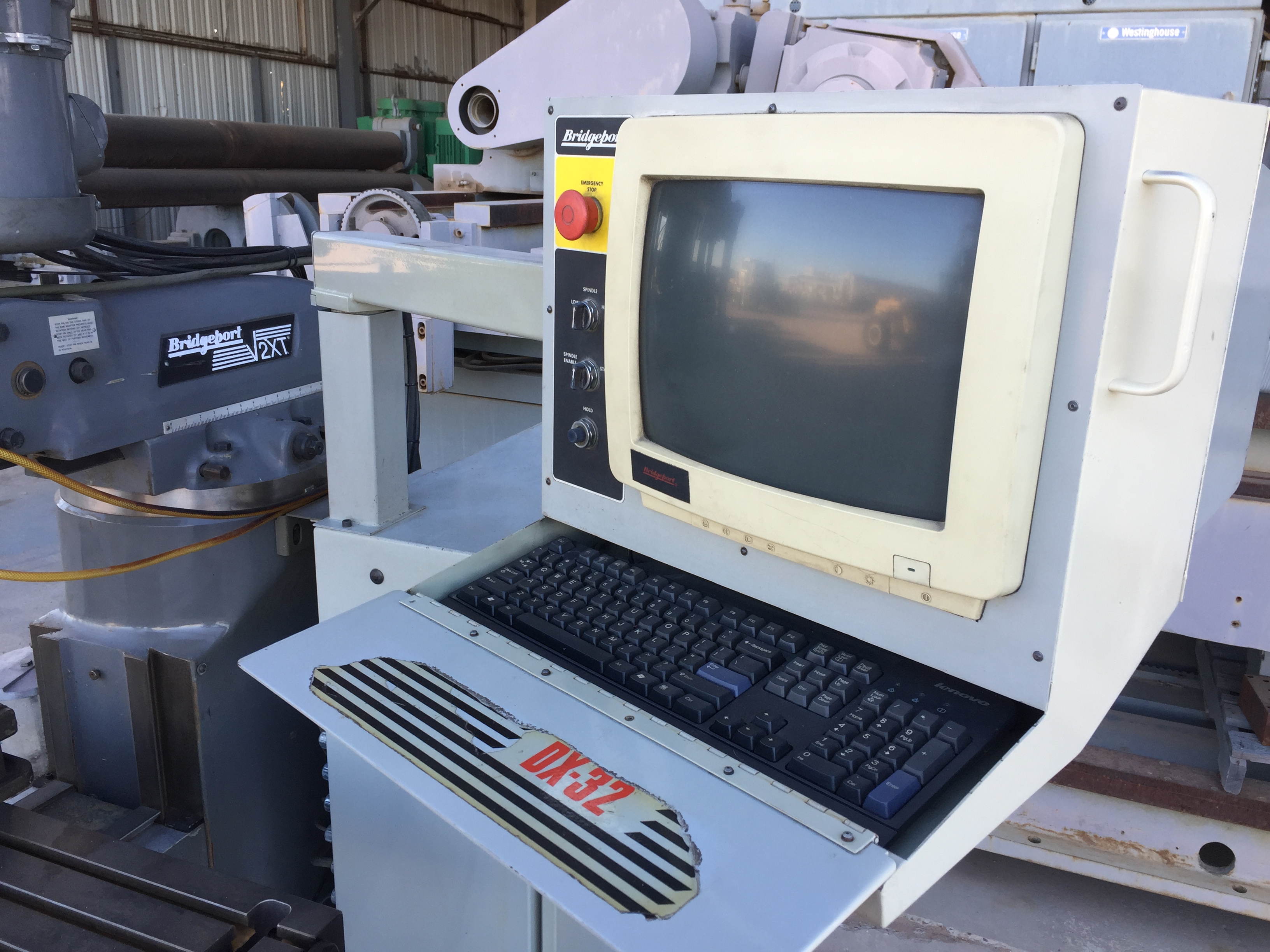 Used Bridgeport Mdl. V2XT CNC Vert. Milling Mach.