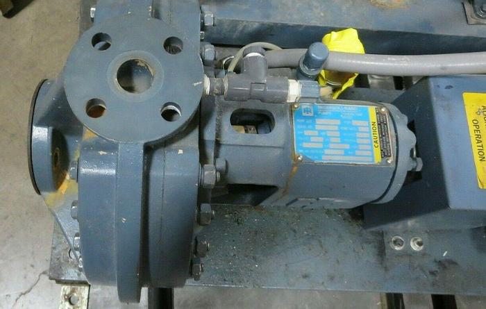 Used Baldor Motor W/Ingersoll-Rand Pump, M3312T With Type GRP, Motor & Pump Unit