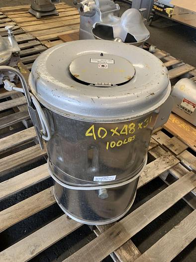 Used Peeler, Univex, Mdl G-Peeler, Potato, Batch, Abrasive #S744452