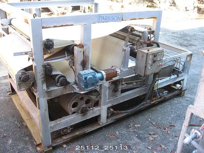 Used Parkson 1000-2.0 Sludge Dewatering Press, 2.0 Meter, #25113