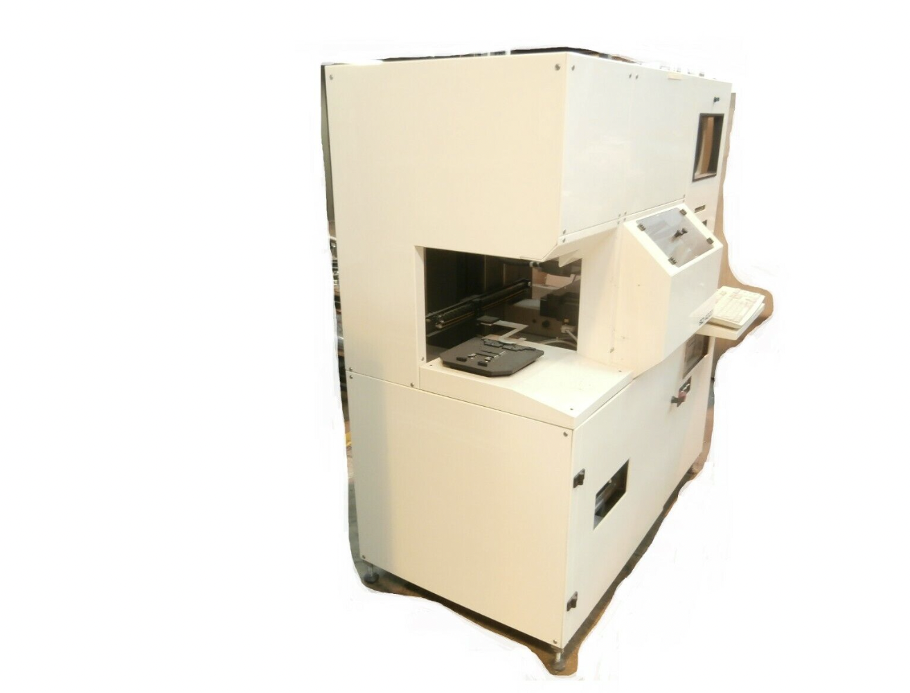 Used PLASMOS SD 4003 200mm Automated Ellipsometer AF-750 Lang MCC 12 + MP 4000 As-Is