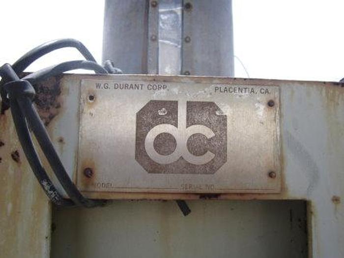 Used Filler, Bag, Powder, Durant Mdl 200, S/st, Pneumatic #C732731