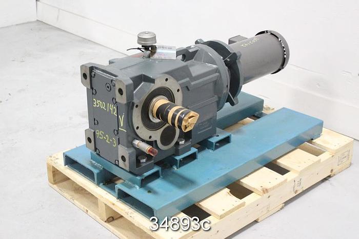 Refurbished Falk 08UBBD3A100A1C Ultramite Speed Reducer, 98.080/1 Ratio #34893