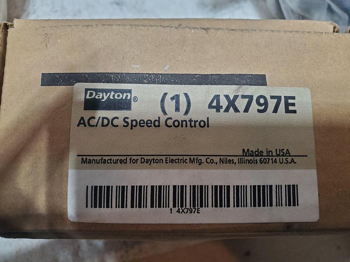 Dayton 4X796E AC/DC Speed Control 106303001 (K2)