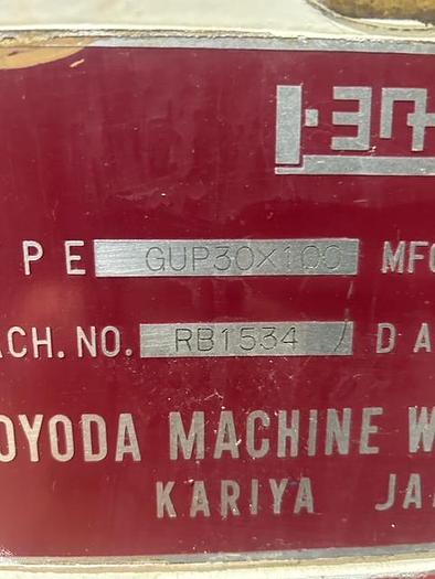Used 1977 Toyoda  GUP- 30x100