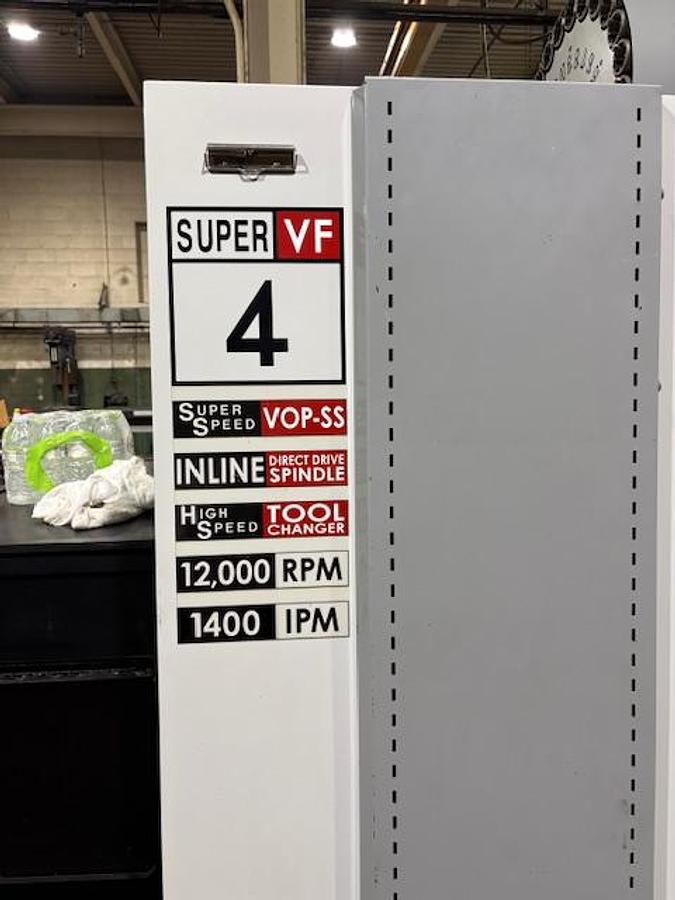 Used Haas VF 4 SS 
