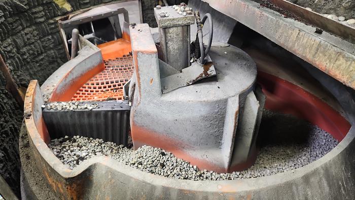 Used Almco 60" vib bowl