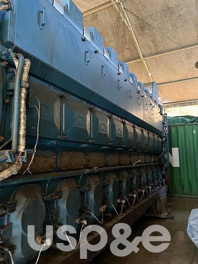 39 MW 2011 New MAN 10L 32-44 CR HFO Generator Sets