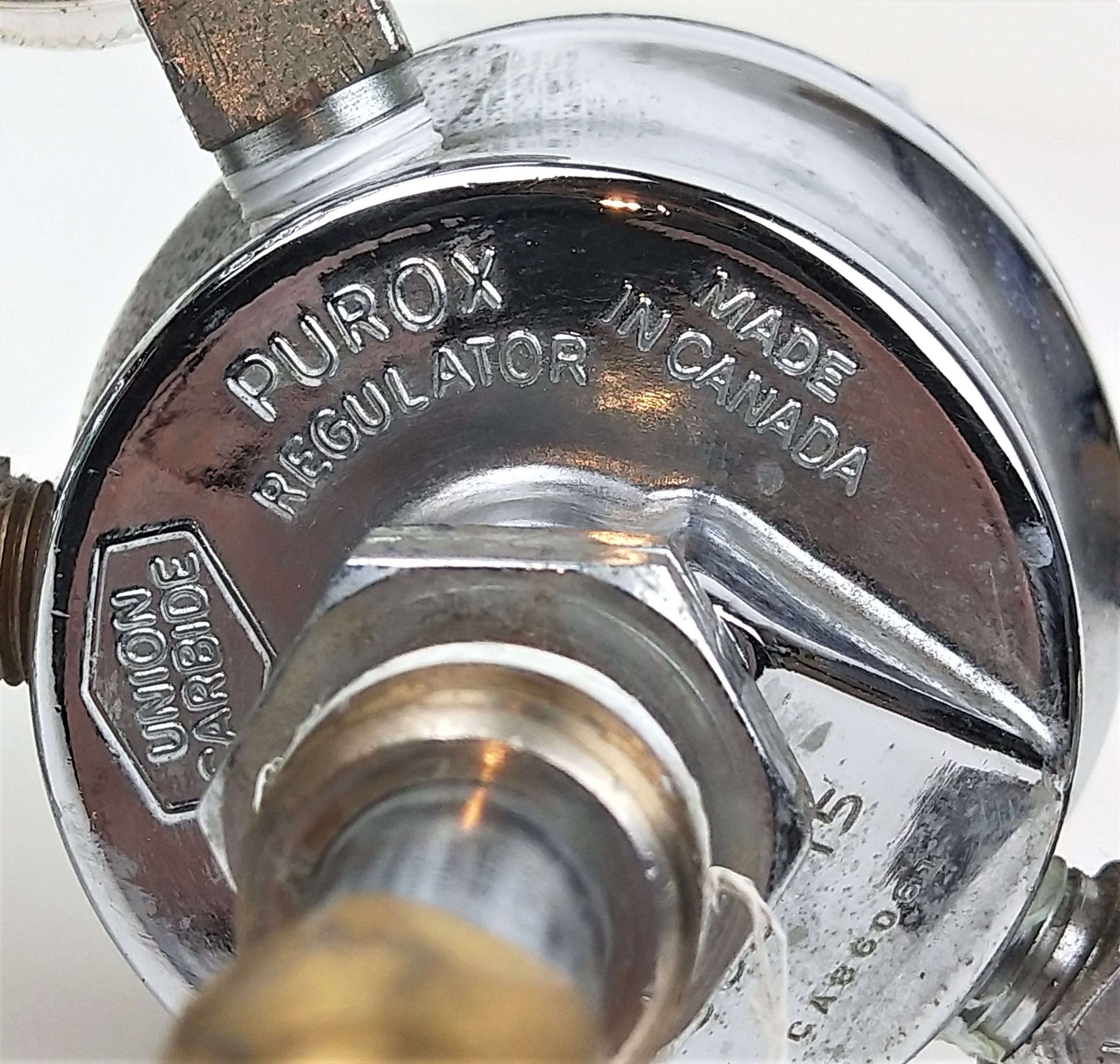 Used Union Carbide Purox CGA-510 Regulator with Gauges