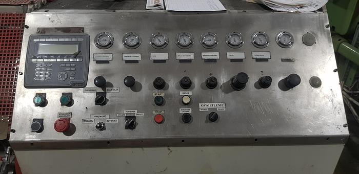 Used 1998 MONDON Automatic slitter rewinder with 2 col. flexo (for paper reels)