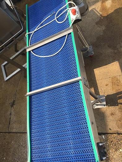 Used MEAT FLAKER WITH CONVEYOR