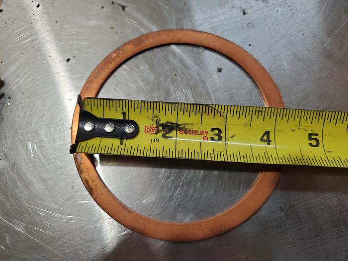 NEW Old Stoc4" inner dia.4.75" outer