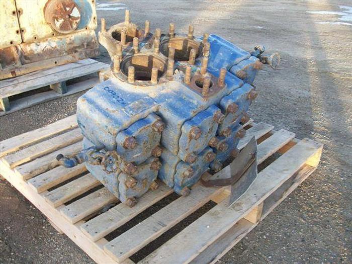 Used Gaso 1849 Duplex Mud Pump Fluid End