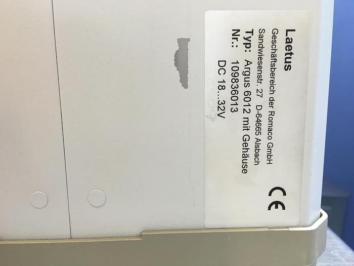 Used Laetus Argus 6012 Control Terminal