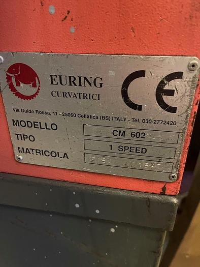 Usato PIEGAPROFILATI EURING CM 602