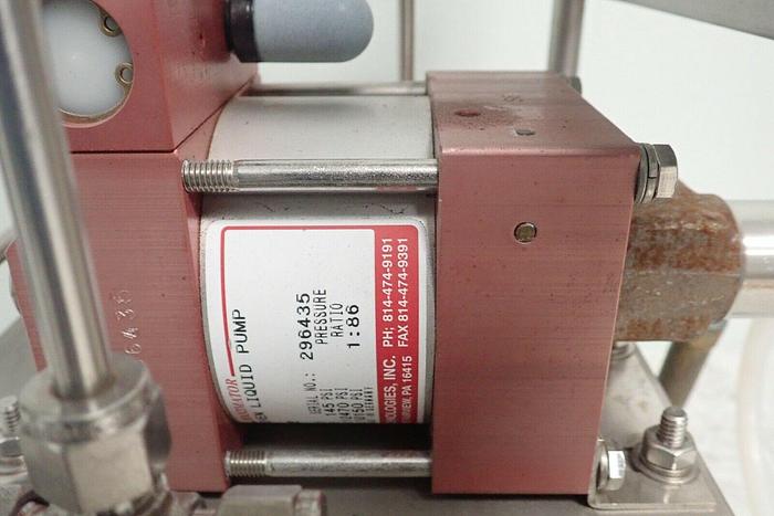 Used MaxPro High Pressure Power Pack Model MTPP06-W-PP72-1G-SG-TDG-V-RD