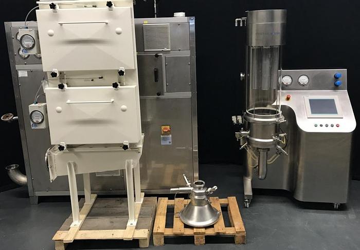 Used E 15521 D - Fluidbed Dryer/Spray Granulator/Coater OYSTAR HÜTTLIN Unilab