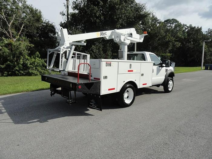 Used 2008 Ford F550 Altec AT235P 40ft Cable Bucket Truck - 05084