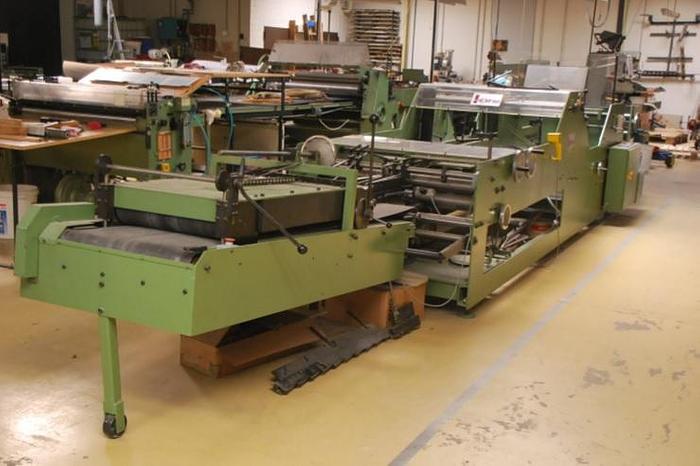 Keck SF 80 Folder-gluer for cardboard