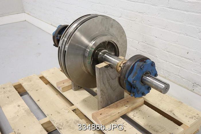 Unused Goulds 3316L 2-Stage Horizontal Split Case Pump Rotating Assembly #33486