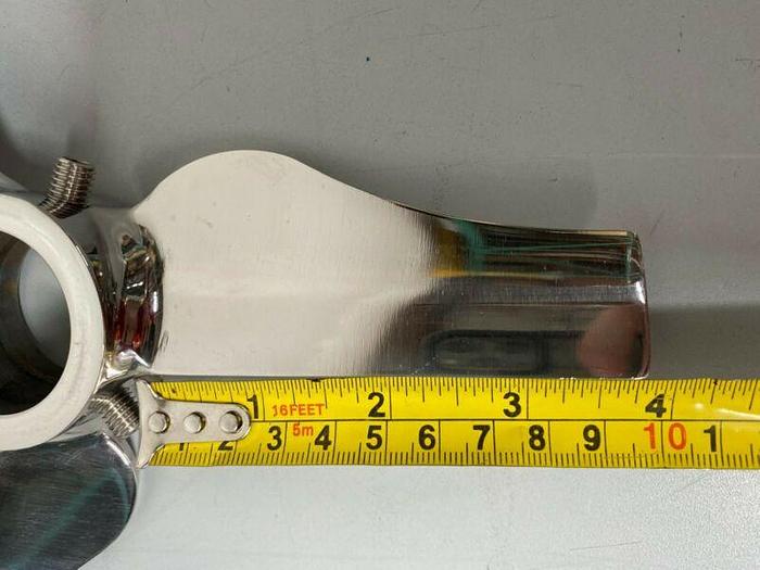 Used Stainless Steel 3 Blade Tank 8.75" Mixing Propeller 2" Shaft OD