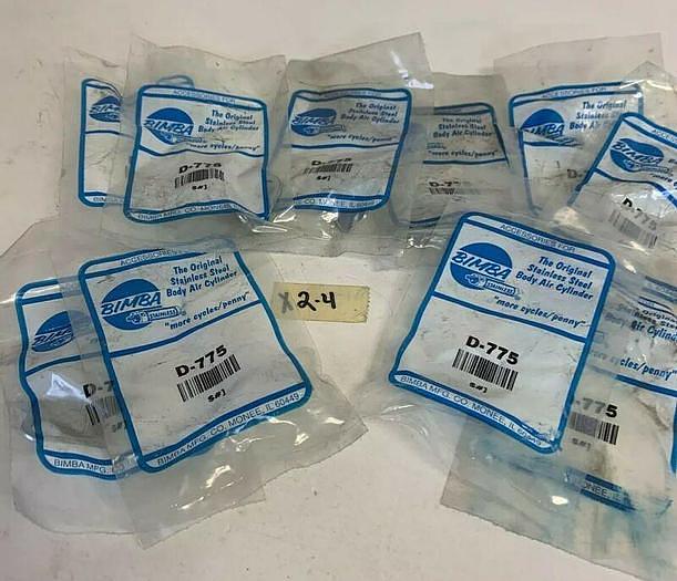 Bimba D-775, Round Line Foot Bracket, Hole Dia. 0.38 Inch(Lot Of 10)